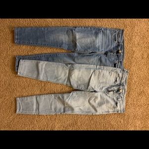 American Eagle Jeans: Size 14, 7 pairs